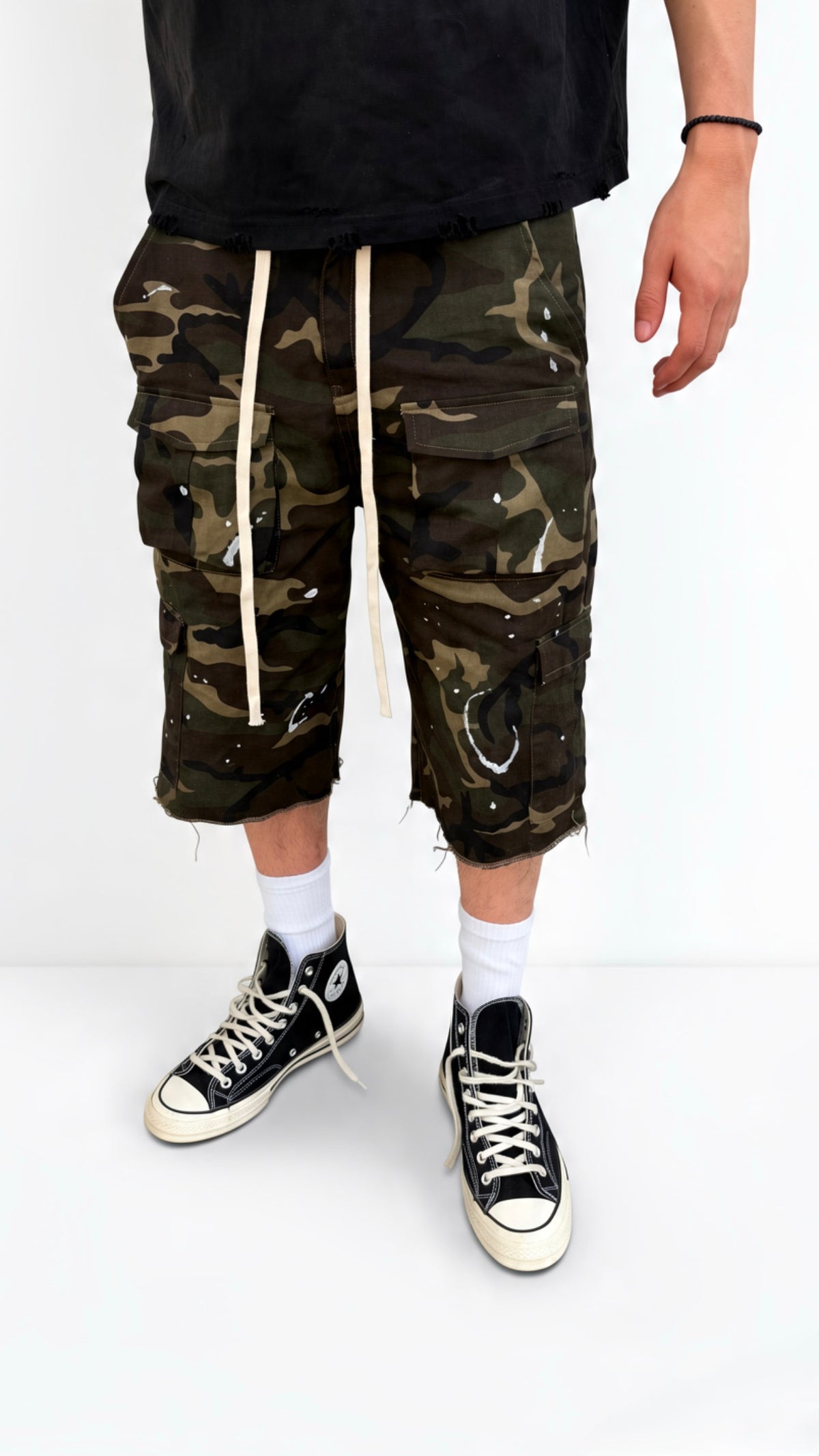 Camo Cargo Shorts